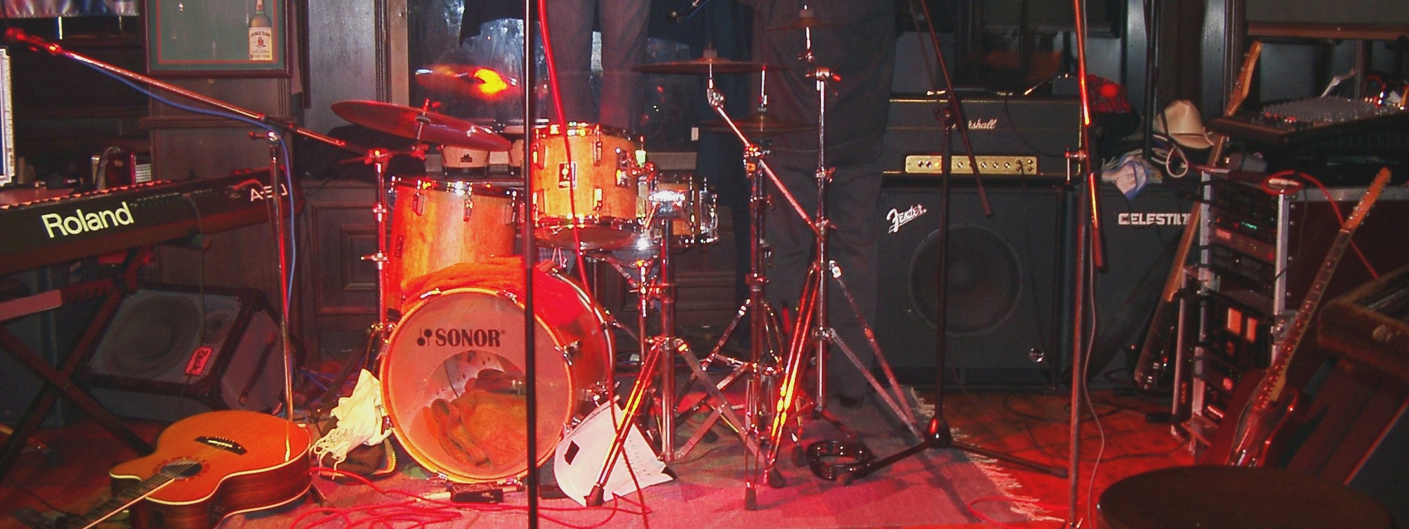 Live on stage
